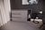 Комод на 3 шухляди з відкритою нішею Сірий світлий фото