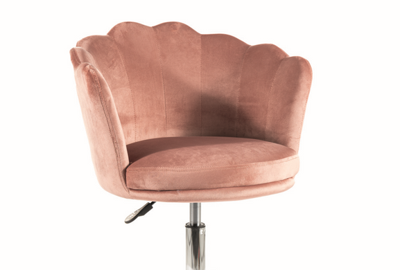 Крісло поворотне ROSE VELVET антична троянда BL.52