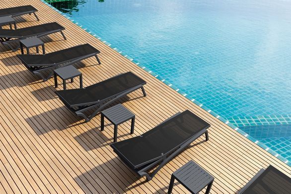 Стіл для шезлонгу Siesta Ocean Side Table Black фото