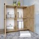 Тумба чотирьохдверна LION Краш 82x43x86 см Кашемір