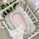Кокон Baby Design Мишка в одеяле на белом