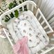 Кокон Baby Design Мишка в одеяле на белом