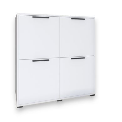 Тумба чотирьохдверна LION Краш 82x43x86 см Німфея альба