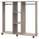 Гардеробна стійка Doros Д3 130х40,1х121 см Дуб сонома