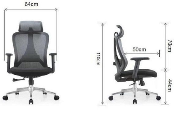 Кресло компьютерное HQOC-23A Черный