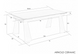 Стол раскладной керамический ARNOLD CERAMIC 180(240)*90 Wic dark grey