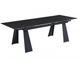 Стол раскладной керамический ARNOLD CERAMIC 180(240)*90 Wic dark grey