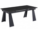 Стол раскладной керамический ARNOLD CERAMIC 180(240)*90 Wic dark grey
