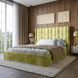 Двуспальная кровать LION Нино 160x200 см SILK 202 Авокадо
