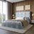 Двуспальная кровать LION Нино 160x200 см SILK 301 Дымчатый
