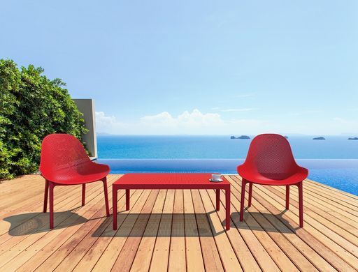 Стіл кавовий Siesta Sky Lounge Table Червоний фото