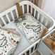 Дитяча постіль Baby Mix Залізна дорога цегляний