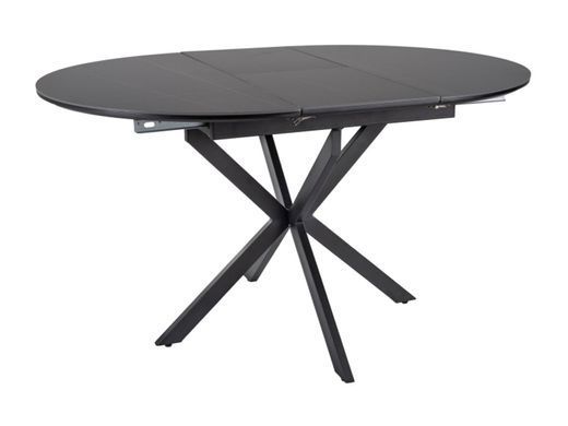 Стол обеденный GASTON CERAMIC 100(135)*100 черный