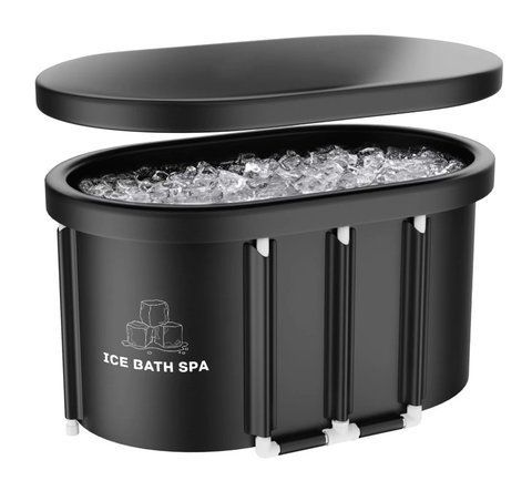 Овальная ледяная ванна Ice Bath Spa с крышкой 120x70x70 см фото