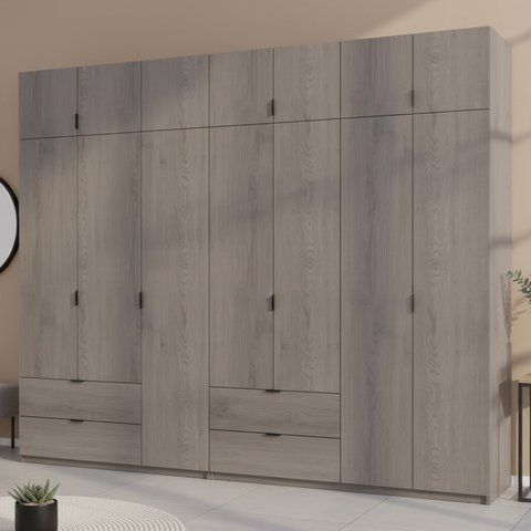 Комплект шаф для одягу Doros Лукас (2 шт.) 295х50х240 см Канноло