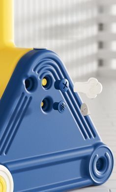 Дитячий спортивний комплекс 2в1 Terrio &ldquo;Robo&rdquo; Синьо-жовтий, Синий