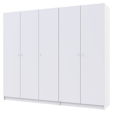 Комплект шкафов для одежды Doros Промо (2 шт.) 225х48х204 см Белый
