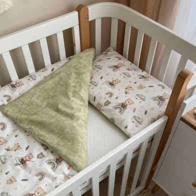 Дитяча постіль Baby Mix Ведмедик boy м'ята