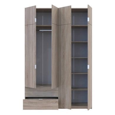 Шафа для одягу Doros Лукас Дуб Сонома 160х50х240