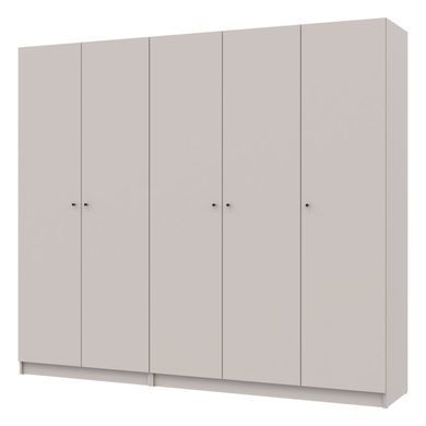 Комплект шаф для одягу Doros Промо (2 шт.) 225х48х204 см Кашемір