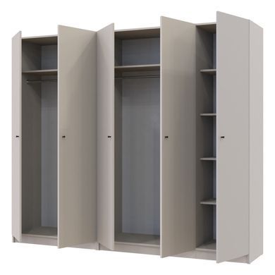 Комплект шаф для одягу Doros Промо (2 шт.) 225х48х204 см Кашемір