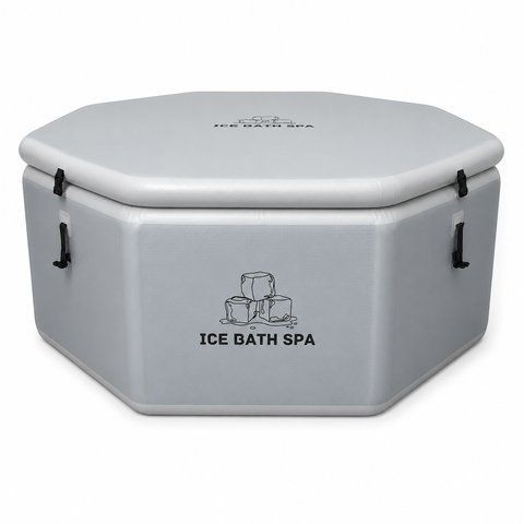 Надувная ледяная ванна Ice Bath Spa Premium, термованная, для холодных ванн и восстановление 200х65 см. фото