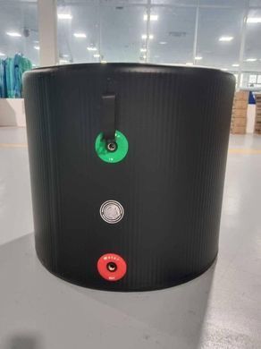 Кругла надувна крижана ванна Ice Bath Spa Premium, термована, для холодних ванн та відновлення 90х75 см фото