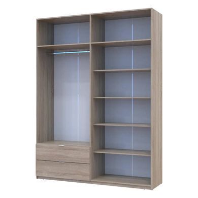Шафа для одягу Doros Лукас Дуб Сонома 180х50х240