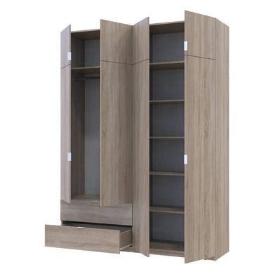 Шафа для одягу Doros Лукас Дуб Сонома 180х50х240