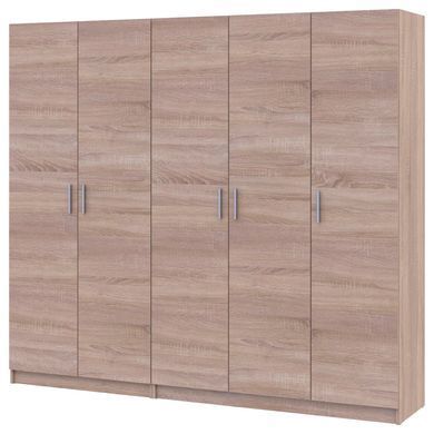Комплект шаф для одягу Doros Промо (2 шт.) 225х48х204 см Дуб сонома