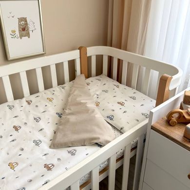Дитяча постіль Baby Dream New Машинки блакитні фото