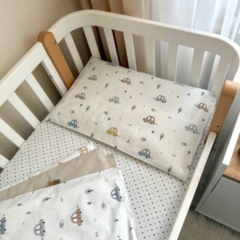 Дитяча постіль Baby Dream New Машинки блакитні фото