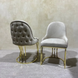 Стул обеденный RODOS BEIGE MALCOLM-55 GOLD LEG фото 7