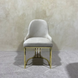 Стул обеденный RODOS BEIGE MALCOLM-55 GOLD LEG фото 8