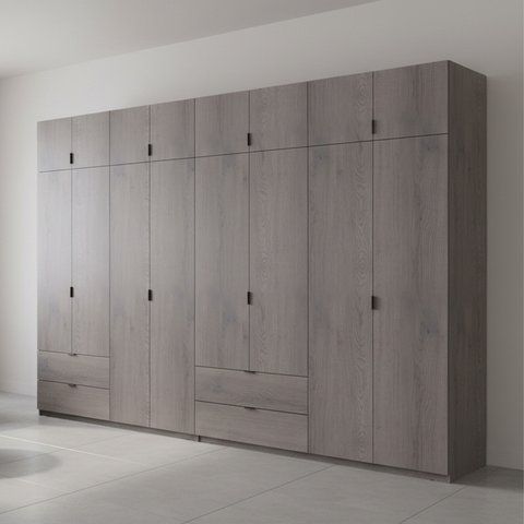 Комплект шаф для одягу Doros Лукас (2 шт.) 340х50х240 см Канноло