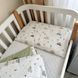 Дитяча постіль Baby Dream New Машинки олива фото 1